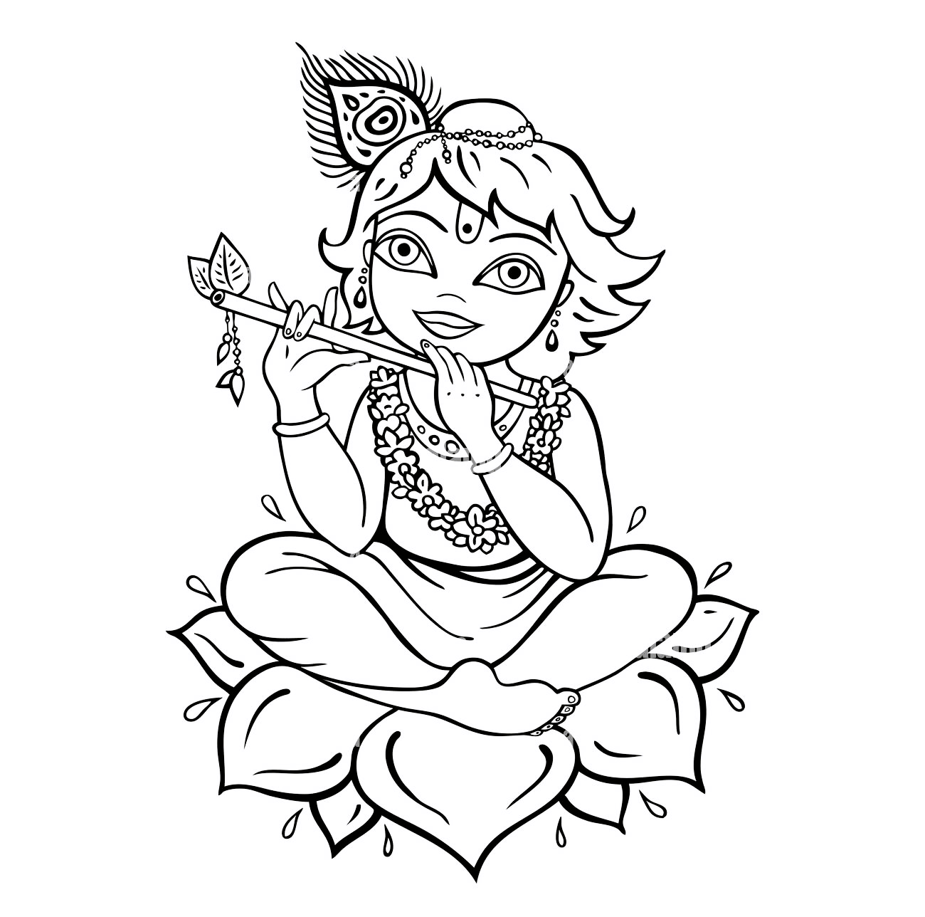Tshirt krishna